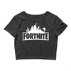 fortnite logo Crop Top