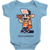 never surrender Baby Bodysuit
