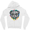 pug face Zipper Hoodie