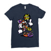 not money not life Ladies Fitted T-Shirt