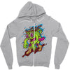 zombie cup Zipper Hoodie