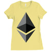 Ethereum Coin Ladies Fitted T-Shirt