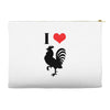 i love cock Accessory Pouches