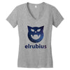 elrubius Women's V-Neck T-Shirt