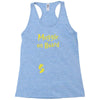 Muggle On Board Yellow Racerback Tank