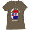 croatia national team youth 2018 fifa world cup Ladies Fitted T-Shirt