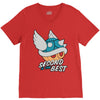 turtle shell V-Neck Tee