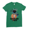 who loves cavalier king charles Ladies Fitted T-Shirt