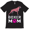 love boxer dog mom funny T-Shirt