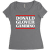Donald Glover Gambino Women's Triblend Scoop T-shirt