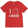 i love cheese V-Neck Tee
