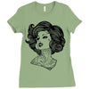 fashion girl Ladies Fitted T-Shirt