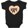 Hope With Heart Baby Bodysuit