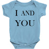 i and you Baby Bodysuit