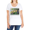 Georges Pierre Seurat A Sunday Afternoon On The island Of La Grande Ja Ladies Curvy T-Shirt
