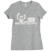 who does that Ladies Fitted T-Shirt