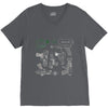 rayguns V-Neck Tee