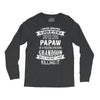 Super Cool Papaw Of A Freaking Awesome Grandson Long Sleeve Shirts
