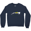by a nose Crewneck Sweatshirt