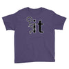 fk it funny college party Youth Tee