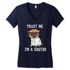 trust me i'm a dogtor Women's V-Neck T-Shirt