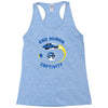 end human captivity Racerback Tank