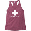 paraletic funny printed green top drinking booze party drunk Racerback Tank