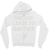 pet lover girls im one leads to another Zipper Hoodie