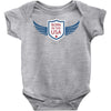 born in the usa Baby Bodysuit