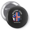 iceland national team youth 2018 fifa world cup Pin-back button