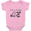 life is fragile Baby Onesie