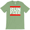 free running parkour run free T-Shirt