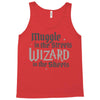 muggle in the streets, wizard in the sheets Tank Top