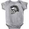 evil skull Baby Onesie
