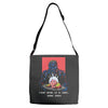 game over bedelia Adjustable Strap Totes