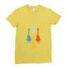 fire, water, earth, &amp; air Ladies Fitted T-Shirt