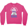 Some Girls Love Diamonds This Girl Loves Balls Crewneck Sweatshirt