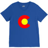colorado flag V-Neck Tee