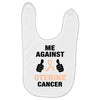 Me Against Uterine Cancer Baby Bibs