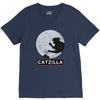 Catzilla V-Neck Tee