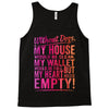 my heart is empty Tank Top