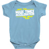 may the mass times force acceleration be with you funny Baby Onesie