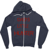 dad's litle hunter Zipper Hoodie