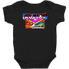 arkanoid retro game, ideal gift or birthday present. Baby Bodysuit