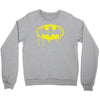 batman dying bleeding logo Crewneck Sweatshirt