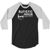 autistic ninja 3/4 Sleeve Shirt