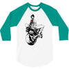 biker girl 3/4 Sleeve Shirt
