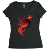 king animas Women's Triblend Scoop T-shirt