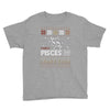 santa pisces christmas ugly t shirts Youth Tee
