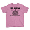 Leo Woman Youth Tee